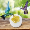 thumbnail image 5 of MXTPOV 2pcs Mini Bird Feeder, Handheld Bird Feeder, Bird Feeders for Outdoors, Hummingbird Feeder for Garden Patio Yard, Yellow Flowers Bird Feeders, 5 of 5