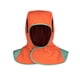 thumbnail image 3 of Capucha de soldadura de protección completa a prueba de polvo Resistente al desgaste Ligero Ignífugo Reutilizable Lavable para soldador Máscara facial Naranja DYNWAVEMX Capucha de soldadura transpirable, 3 of 8