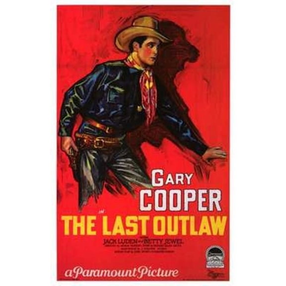 Posterazzi MOV199161 The Last Outlaw Movie Poster - 11 x 17 in.