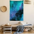 thumbnail image 2 of Fractal Tapestry, Surreal Hazy Color Tone Effects Featured Blurred Dark Fantasy Cyberspace Plasma Theme, Wall Hanging for Bedroom Living Room Dorm Decor, 40W X 60L Inches, Blue, by Ambesonne, 2 of 5
