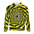 thumbnail image 3 of Lilgiuy Men's Hooded Sweater Non Positioning Dizziness Print Pullover Casual Long Sleeved Top for Photoshoot, 3 of 4