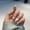 L, variant on [x] [Bubble Ice Lemon] Purely hand-worn nail art summer ice twist bubble ice through French hydration