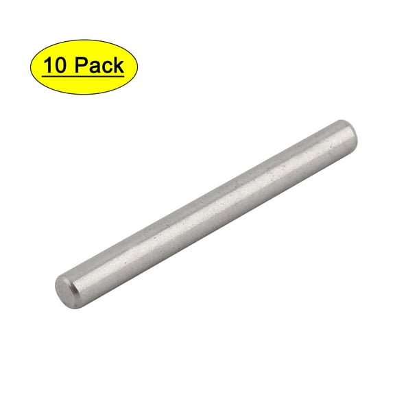 Straight Retaining 304 Stainless Steel Dowel Pins Rod Fasten Elements 3mm x 30mm