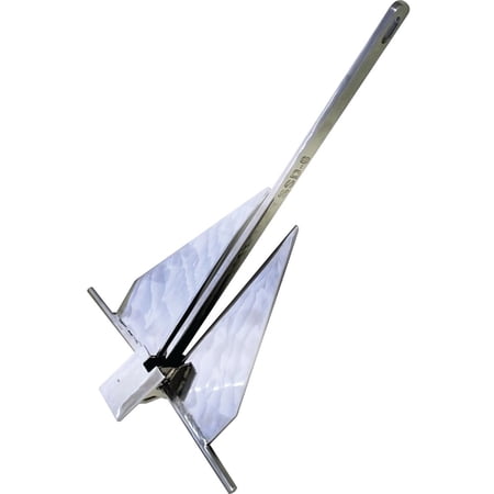 SeaSense #8 Stainless Steel Penetrating Fluke-Style Anchor
