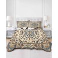 thumbnail image 3 of Boho Southwestern Queen Size Down Alternative Comforter, Lightweight Comforter Quilt Bedding Set with Pillow Shams Vintage Retro Geometric Ethnic All Seasons Bed Comforter Duvet Insert 90"x96", 3 of 7
