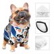 thumbnail image 3 of Fotbe Cute Sea Animals Sudadera con Estampado para Perros Pequeños – Suéter con Capucha para Mascotas, Tela Suave de Forro Polar con Bolsillo-Large, 3 of 7