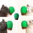 thumbnail image 4 of Cepillo Masajeador de Cactus para Gatos, Poste Rascador Automático, Cepillo de Esquina para Montaje en Pared, Rascador para Gatos de Interior., 4 of 6