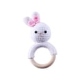 thumbnail image 1 of Agiferg Cartoon Knitting Handmade Crochet Knitting Rattle Ring Suzuki Ring, 1 of 4