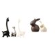 thumbnail image 1 of Conjunto De Jirafa Y Figura De Cerámica Moderna, Centro De Mesa Creativo, Estatua De Conejo De Porcelana Para Escritorio, Oficina, Estantería, Dormitorio, Armario, Decoración De Jardín., 1 of 8
