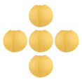 thumbnail image 3 of 5 piezas Strade Fareast Limited farolillo de papel redondo chino 30cm amarillo, 3 of 8