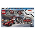 thumbnail image 4 of Set LEGO City Parada de Pit de F1 y Equipo de Pit con Auto Ferrari 60443, 4 of 4