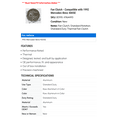 thumbnail image 2 of Fan Clutch - Compatible with 1992 Mercedes-Benz 400SE, 2 of 2