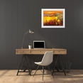 thumbnail image 3 of Madjid 14x12 White Modern Wood Framed Museum Art Print Titled - Rapsfeld, 3 of 4