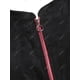 thumbnail image 4 of Más el tamaño de pana Bicolor lazo de la cintura Zip Up Escudo Rosegal Abrigos de talla grande, 4 of 5