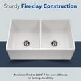 thumbnail image 5 of TRADTIONAL DUAL-BASIN LAYOUT - This Classic Double Bowl Design provides ample space for various kitchen activities, allowing you to prep ingredients in one sink while conveniently stacking dirty dish, 5 of 9