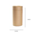 thumbnail image 1 of Storage Canister Leak-proof Tea Kraft Paper Container Moisture-proof Bottle Presents Packaging Case Sealing Lentils Cookies 6 9.9x19cm, 1 of 8