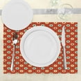 thumbnail image 3 of Ambesonne Abstract Place Mats Set of 4, 60s Style Hippie Dots, Standard Size, Multicolor, 3 of 6