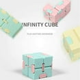 thumbnail image 2 of Infinity Cube Fidget Toy for Kids & Adults, Sensory Stress Relief Decompression Fidget Finger Toys Stress and Anxiety Relief Cool Hand Mini Kill Time Toys Infinite Cube for Add, ADHD (Blue), 2 of 6