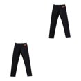 thumbnail image 1 of Leggings Cálidos con Forro Polar Greeniant Mujer Pantalones Gruesos S Negro, 1 of 1