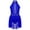 A Royal Blue, variant on YEAHDOR Kids Girls Lyrical Ballet Dance Dress Cutout Back Gymnastics Acrobatics Performance Leotard A Royal Blue 16