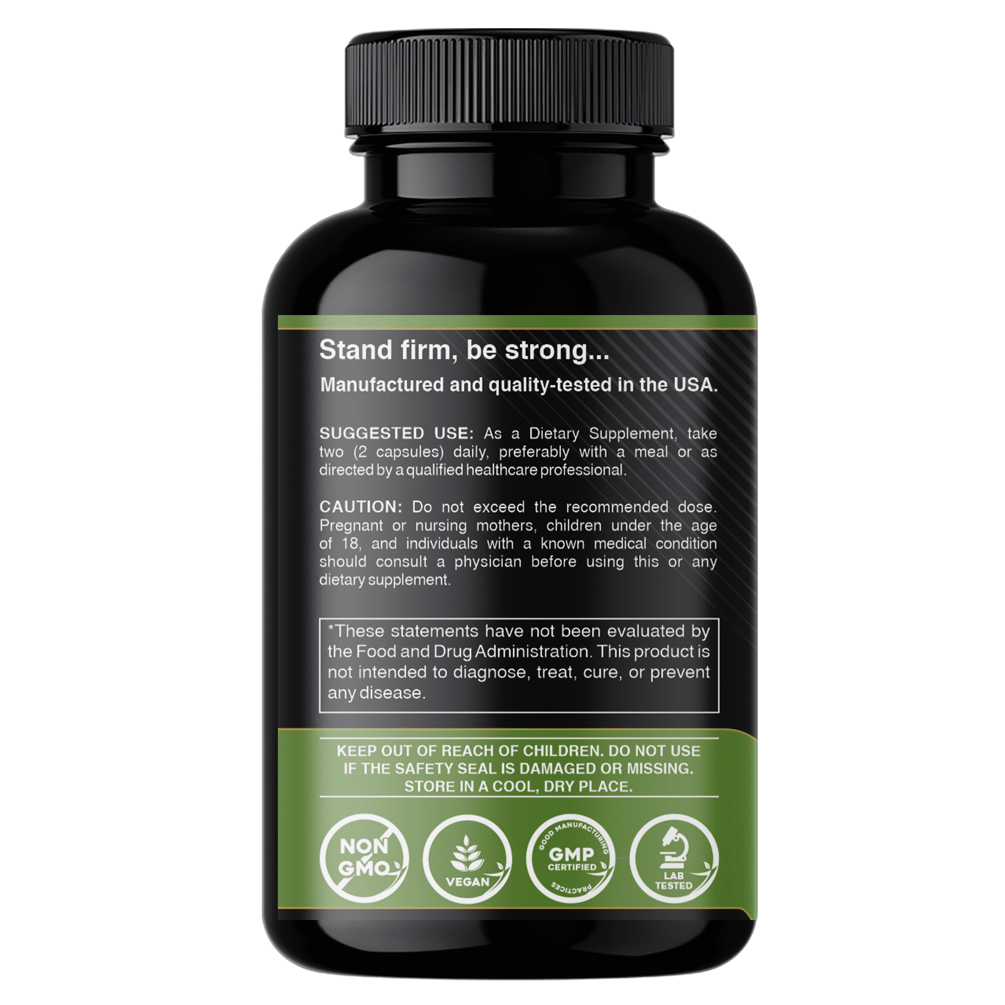 Gade Nutrition Alpha GPC with Ginkgo Biloba, Ginseng, L Theanine, B12, Bacopa Monnieri, L Tyrosine, Rhodiola Rosea - 90 Caps - Made in USA