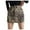 A-Khaki1029, variant on XIAOCHA Women's Leopard Print Denim Skirt Slim High Waist Mini Skirt Durable Edgy Street Skirts