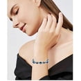 thumbnail image 5 of Pulseras contra el mal de ojo, pulseras con cuentas de Fátima y mano de Hamsa, pulsera de protección con amuleto elástico de ojo azul, 2 uds., 5 of 5