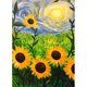 thumbnail image 1 of Taladro diamante pintura (DB3429) girasol completo 5D DIY mosaico Kits hogar Decoración artesanía 30x40cm FLhrweasw Nuevo, 1 of 1