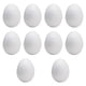 thumbnail image 3 of Huevos de espuma, huevos falsos blancos para manualidades, huevos lisos de poliestireno en blanco para decoración DIY 10 piezas 103 x 72 cm, 3 of 9