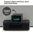 thumbnail image 6 of ZIOCOM 30 Pin Bluetooth Adapter Receiver with LCD Display, Built-in Battery, Low Latency, Compatible with iPhone iPod Bose SoundDock and Other 30 pin Dock Speakers with 3.5mm AUX Cable (not for car), 6 of 7