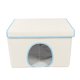 thumbnail image 1 of Casa De Plástico Para Gatos Para Interiores Y Exteriores, Refugio Aislado Para Gatos Al Aire Libre, Cueva Plegable Para Mascotas, Refugio De Invierno Para Gatos Al Aire Libre,, 1 of 7