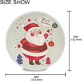thumbnail image 4 of Dreamtimes 60" Christmas Santa Claus Round Tablecloth, Waterproof Stain and Wrinkle Resistant Washable Decorative Table Covers for Kitchen Dining Tabletop Party Outdoor Picnic, 4 of 7