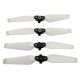 thumbnail image 2 of Juego de 4 hélices 4730F CW CCW 2 Cierre de Snel plegable para DJI Spark RC Blanco, 2 of 6