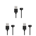 thumbnail image 4 of Moyic Cable de carga de reloj inteligente de plástico, interfaz USB, reemplazo de accesorios de cable de cargador para el hogar para M5 M6 Type1 NO1, 4 of 6