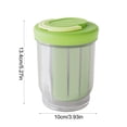 thumbnail image 3 of EGNMCR Kitchen Gadgets, Kitchen Accessories, Kitchen Utensils, Kitchen Tool Round Plastic Salad Cup Portable Breakfast Cup Heatable Outdoor Fruit Cup Microwave Portable Fruit Cup Pl astic Salad Cup, 3 of 6