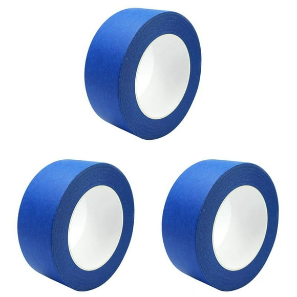 IMCBSTT Blue Painters Tape 2 Inch Blue Painters Masking Tape Bulk for Multi- Produce Lines Residue-Free
