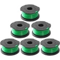 thumbnail image 1 of Línea de bobina de alimentación automática de repuesto para recortadora SF080 de 20 pies y 0,080 pulgadas compatible con recortadora Black and Decker GH3000 LST540 LST540B GH3000R SF080 esquí esquí Gafas de esquí, 1 of 5
