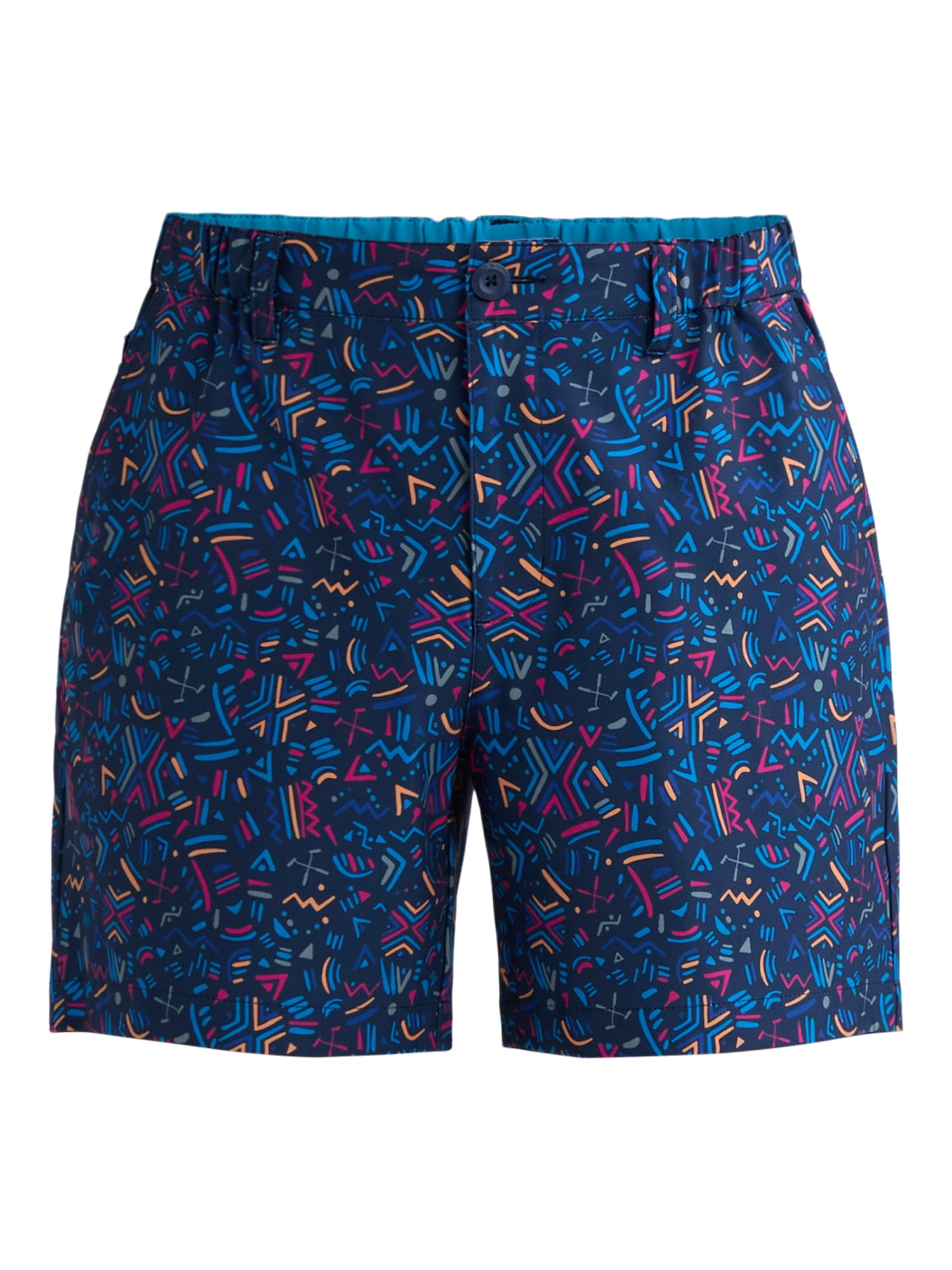 Birdie Bound Men's & Big Men's Novelty Printed Golf Shorts, 6" Inseam, Sizes XS-5XL