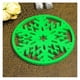 thumbnail image 3 of Alfombrilla Portátil De Tela No Tejida Ahuecada Con Aislamiento Térmico De Dibujos Animados De Copo De Nieve De Navidad Kearding HA024588-00, 3 of 3