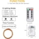 thumbnail image 5 of String Lights BHCLIGHT, control remoto con batería LED de 4 x 20 pies, 240 LED, multicolor, 5 of 5