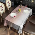 thumbnail image 2 of Pink Glitter White Marble Pattern Rectangle Tablecloth 60"x102",Waterproof Polyester Rectangle Table Cloth, Wipeable Spillproof Polyester Tablecloth for Dining, Camping, Indoor and Outdoor, 2 of 6