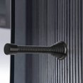 thumbnail image 5 of Paquete de 3 topes de puerta resistentes y flexibles de 85 mm con puntas de goma negras, resorte de acero flexible, 5 of 5