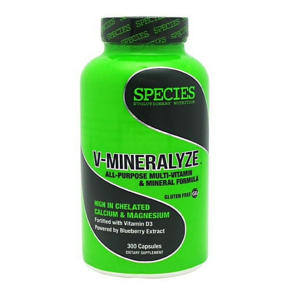 Species Nutrition V-Mineralyze - 300 Capsules