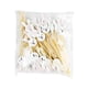 thumbnail image 4 of 100x adornos decorativos para pasteles, decoración de alimentos, aperitivos, bebidas, de cóctel, palillos de madera para frutas , pla Conejo, 4 of 9