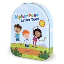 Learning Resources Alpha-Pose Letter Yoga Alphabet Flash Card Learning Toys for Toddlers Ages 4 and up