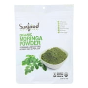Sunfoods Superfoods Organic Moringa Powder Green Superfood Non-GMO, 8 Oz