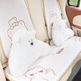 thumbnail image 3 of Plush Bear Cushion Neck Lumbar Pillow Comfortable Universally Vehicle Accessories, 3 of 8