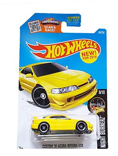 hot wheels yellow car