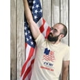 thumbnail image 2 of 4Th July Crayon Flag T-Shirt Men -Image by Shutterstock, Male 3X-Large, 2 of 4