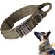 thumbnail image 1 of Military Tactical Dog Collar German Medium Large Dog Collars For Walking, 1 of 3